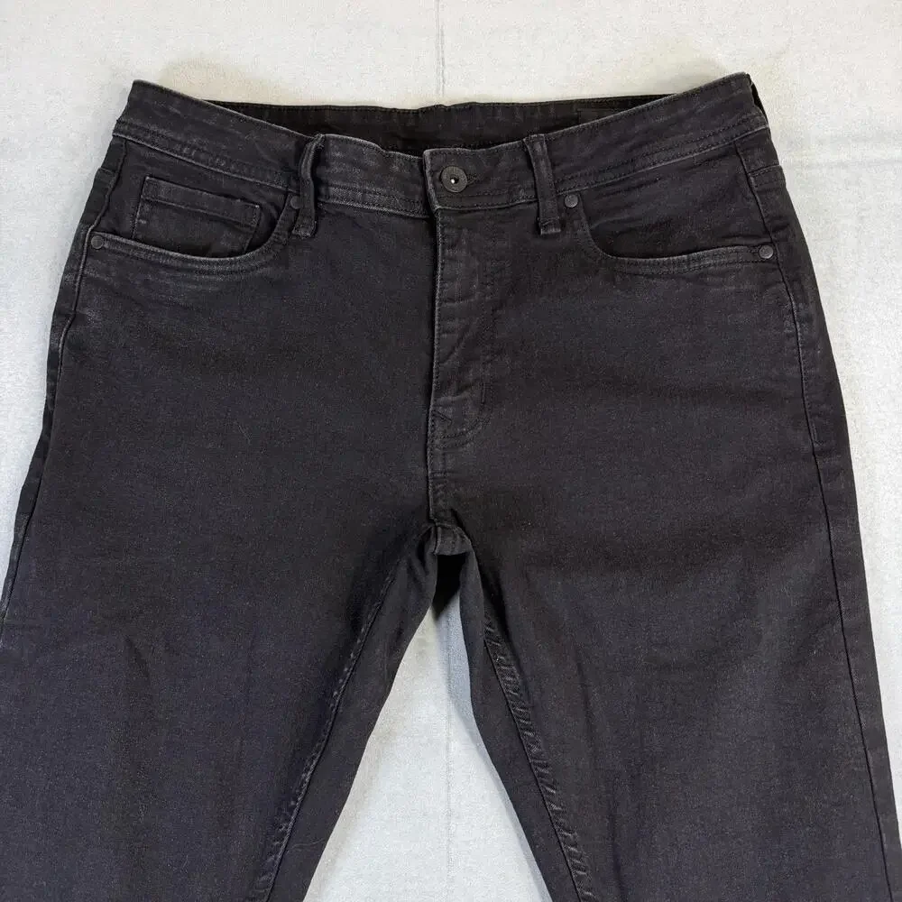 The Perfect Jean NYC Jeans Mens 33x30 Black Slim Fit Dark Wash Stretch Denim